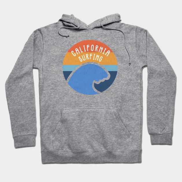 California Surfing Hoodie by AnthonyAyy